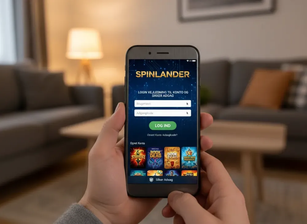 Spinlander login guide til adgang og kontostyring